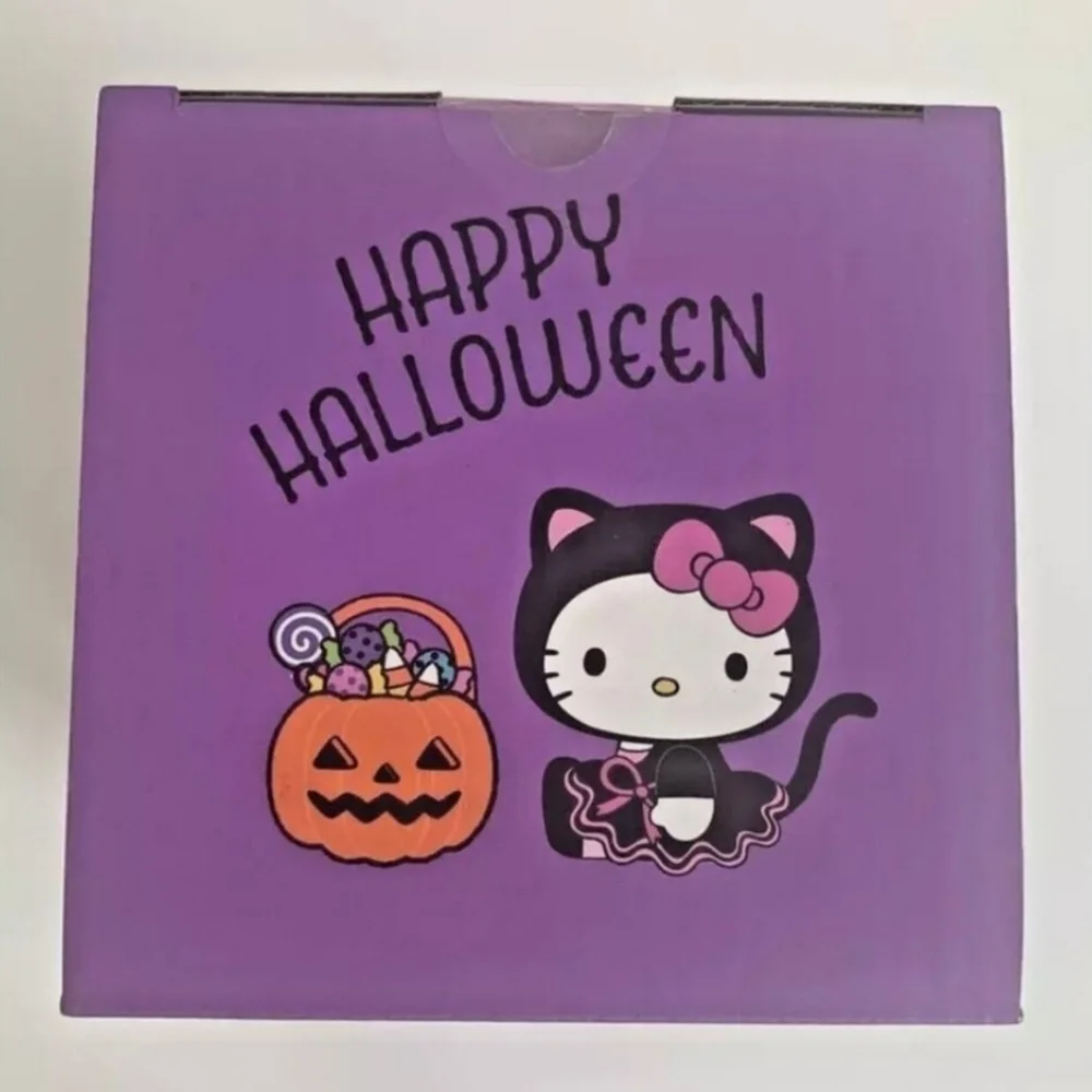 💛▪️Hello Kitty ▪️Halloween Witch Kitty on Broom Peppermint Square Reed Diffuser